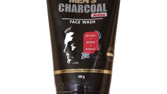MEN'S CHARCOAL ACTIVE FACE WASH 100 GM