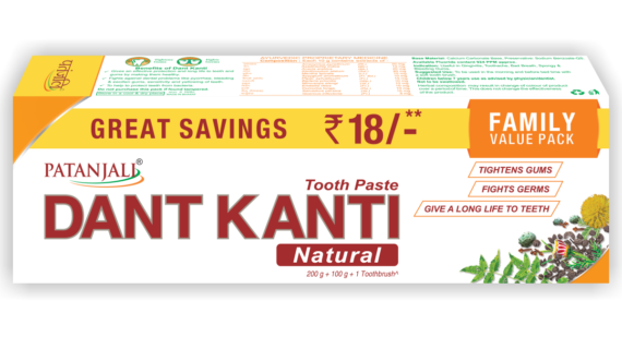 Dant Kanti Dental Cream F.P. (200+100)gm