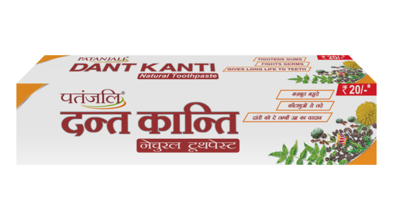 DANT KANTI NATURAL TOOTHPASTE RS 20/-