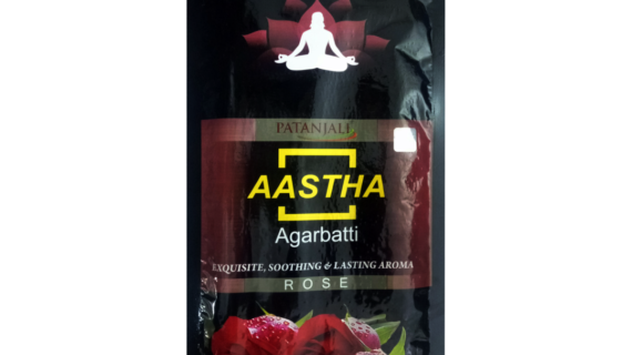 AASTHA AGARBATTI W STICK ROSE-110G
