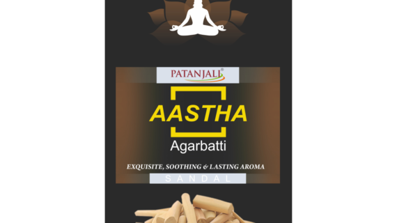 AASTHA AGARBATTI W STICK SANDAL-110G